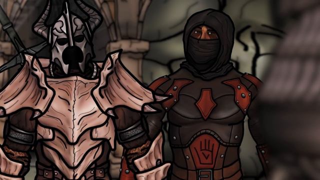 The Senile Scribbles: Skyrim Parody - Night Mother смотреть онлайн