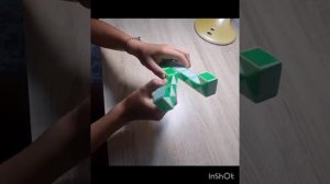 Подставка для телефона из 24 элементов змейки Рубика