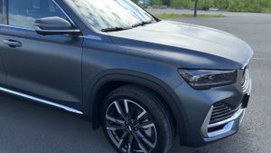 Матовый Geely Monjaro зоны риска