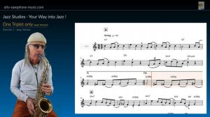 One Triplet only (easy version) for Alto Saxophone #ljazz #altosax #saxophone #altosaxophone #jazz