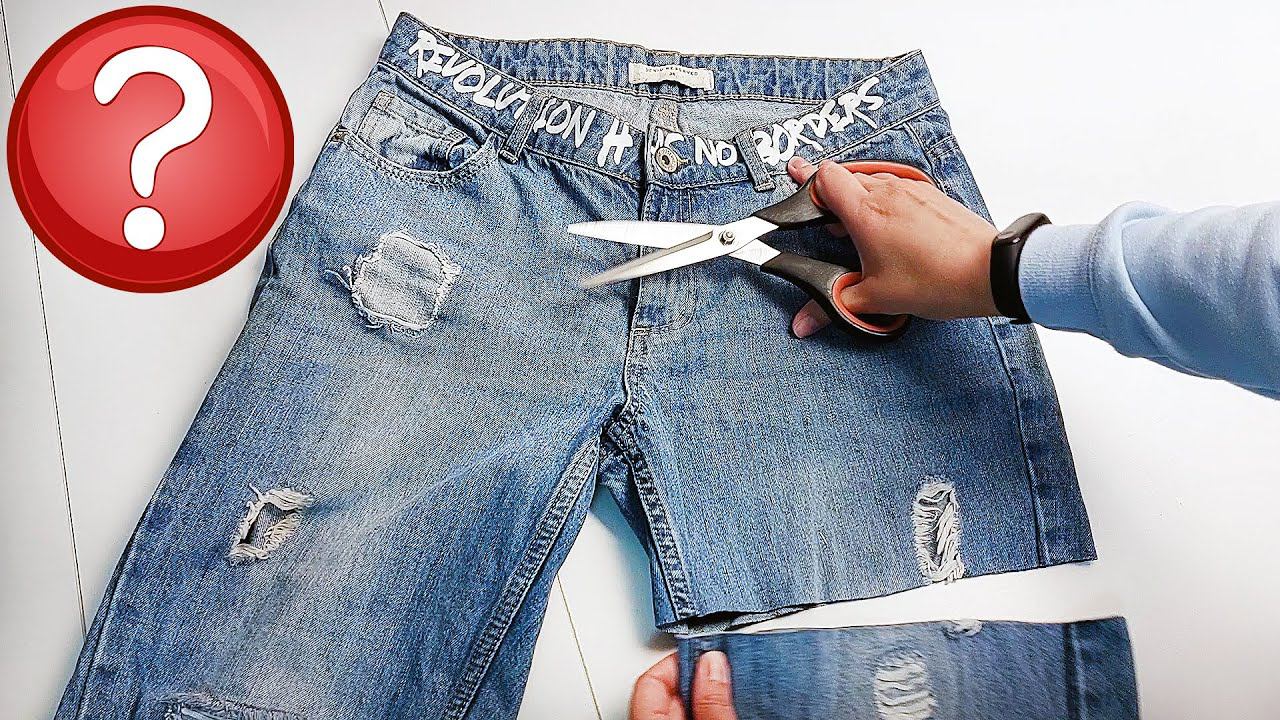СУПЕР ИДЕЯ из СТАРЫХ ДЖИНСОВ и ОБРЕЗКОВ ТКАНИ смотреть онлайн