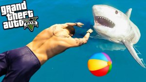 ГТА 5 МОДЫ ПОЙМАЛ АКУЛУ РУКАМИ! #53 ОБЗОР МОДА В GTA 5! ЭКСПЕРИМЕНТЫ В ГТА ВИДЕО ИГРЫ ГТА 5 С МОДАМИ