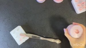 Заливка силиконовых форм для шоколада.