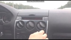 "Racelogic" в штатном дисплее мазда 6