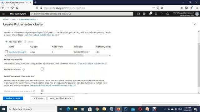 How to create a Kubernetes cluster on the Azure Portal смотреть онлайн