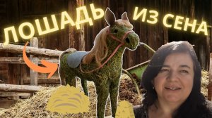 Мы делаем лошадь ? из сена - DIY проект - Просто Мария