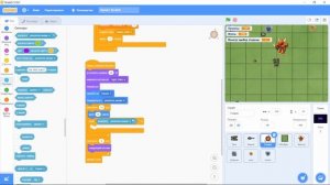 РАЗДВИГАЕМ ГРАНИЦЫ: создаем шутер с огромной картой-скроллером в Scratch 3