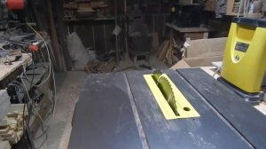 Станок распиловочный Ryobi RTS1800-G,  о настройках из коробки