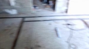 Делаем откатные ворота, сделали площадку под ролики, делаем каркас ворот. часть 1