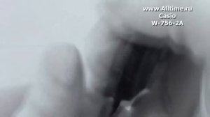 Мужские японские наручные часы Casio W-756-2A