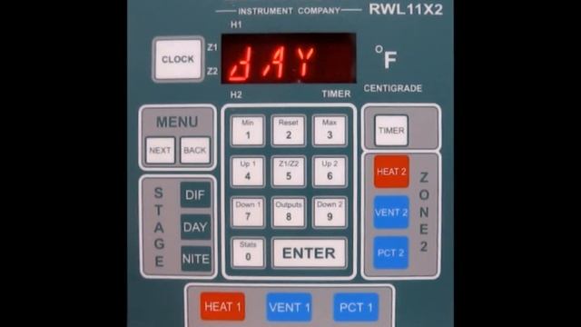 Bartlett RWL11X2 | Program 5 Position Vent смотреть онлайн