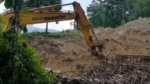 Komatsu 130 Stock Pilling And Back Filling Work In Hilly Region ||Komatsu || @OffRoadPlanet