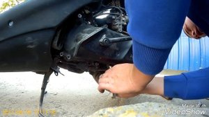 Спортивный вариатор DLH +жовта пружина торкдрайвера