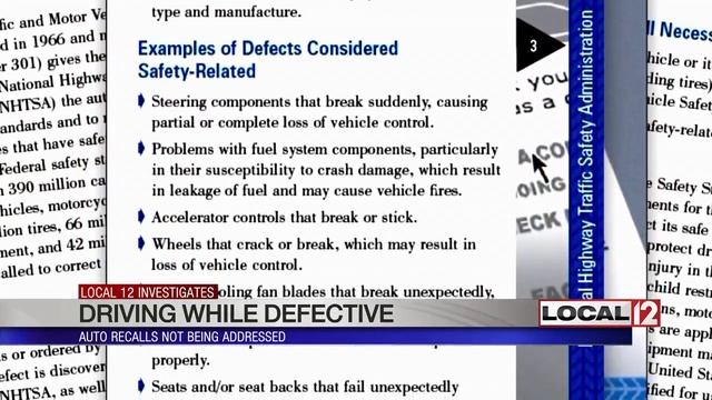 Driving while defective: Many auto recalls not being addressed, fixed смотреть онлайн