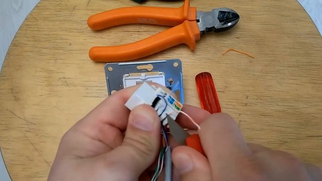 Интернет и ТВ розетка в стене. Как подключить?/Internet And TV Socket In The Wall. How To Connect?