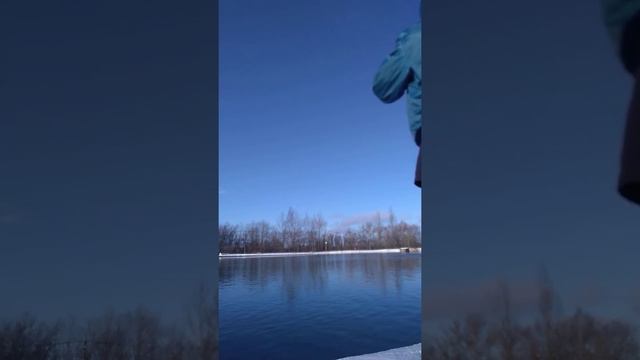 Рыбалка на Рыбных Прудах, Ропша. 09.02.2022. смотреть онлайн