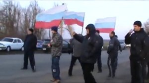  Волноваха не пустила военных в город! (15.03.2014) 