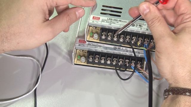 Параллельное и последовательное включение блоков питания смотреть онлайн