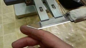 Танто. Заточка на два угла (любых!) не меняя зажим клинка.