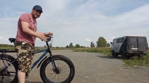 туристический руль на |✅FATBIKE✅| нужен ли длинный шток руля?