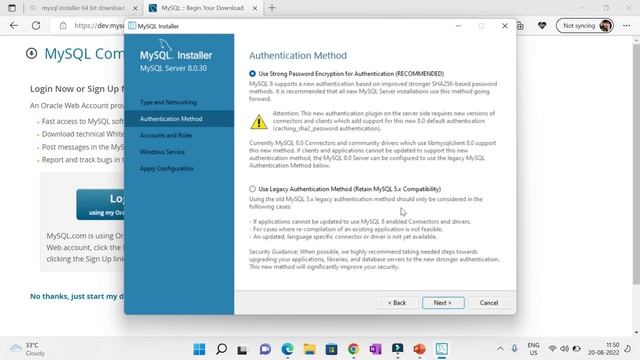 MySQL and MySQL Workbench installation and table creation in window11 or 10 and creating first tabl