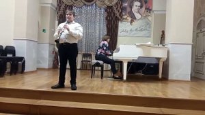 Бах Адажио Михаил Спасибо(кларнет)