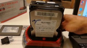 All in 1 HDD Docking SATA/IDE does not detect SATA disk.