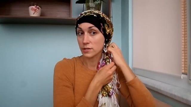 Осенне-весенние фасоны из палантина (пашмины) с бахромой. Быстрые способы повязать палантин осенью смотреть онлайн