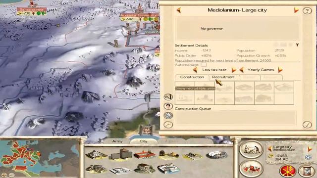 Rome total war Barbarian Invasion (Western Roman Empire) - Parte 01 (PT-BR) смотреть онлайн