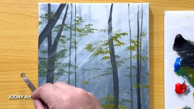 Как нарисовать красивую осень...