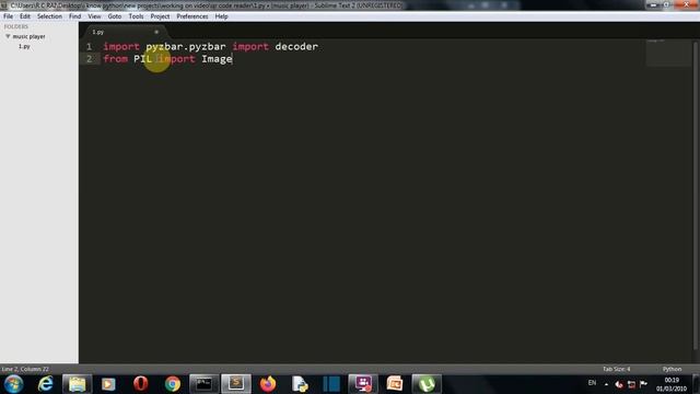 How to create Qrcode reader using python || pyzbar