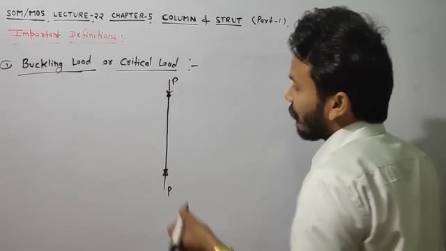 SOM | MOS | Lecture-22 | Chapter-5 Column and Struts (part-1| Polytechnic 3rd semester. смотреть онлайн