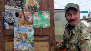 Привезли дрова Александру.