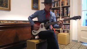 Danelectro Dano ’63 Short Scale Bass, Made in China 2002 - Guitar Demo