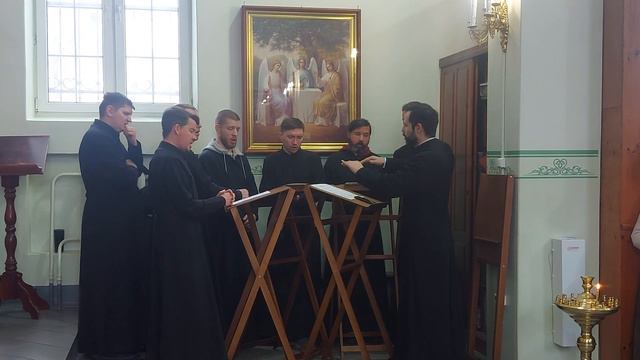 Духом во святилищи представ старец на руки восприят закона Владыку вопия.. ЭКСАПОСТИЛАРИЙ СРЕТЕНИ