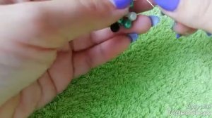 Бабочка из бусин.