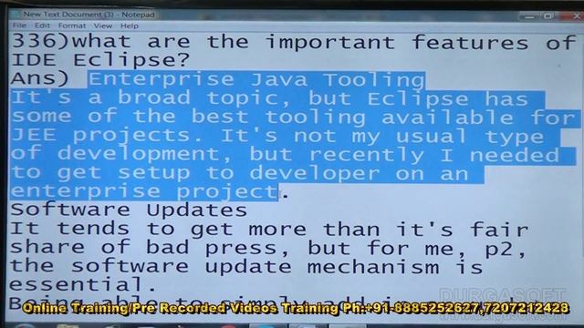 Java Interview Companion||Java || what are the important features of IDE Eclipse? смотреть онлайн