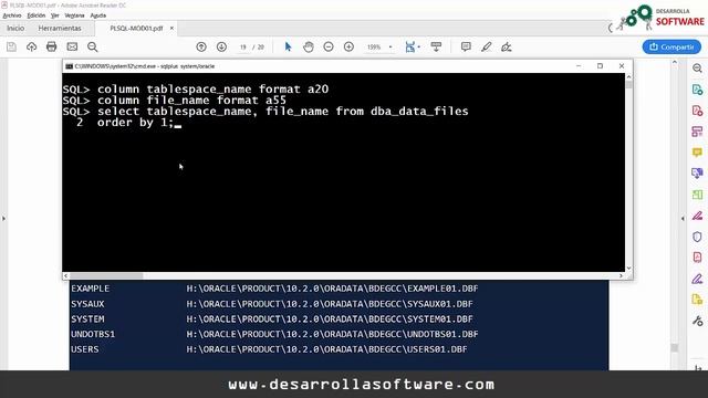 #UDEMY - #ORACLE #PLSQL - MODULO 01: CONCEPTOS GENERALES DE ALMACENAMIENTO - PARTE 2 смотреть онлайн