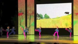 Длинная коса. (Long braid. Dance). "Экситон" Елены Барткайтис.