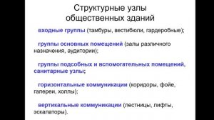 Общественные здания