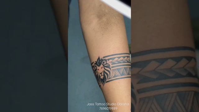 How to arm band tattoo #shorts #youtubeshorts #subscribe #viral #trending #youtube #jasstattoostudi смотреть онлайн