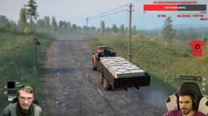 ФЕРМА КРИВОЛАПОВА! SNOWRUNNER C ОЛЕГОМ КРИВОЛАПОВЫМ И ТЮЛЕНЕМ! #3