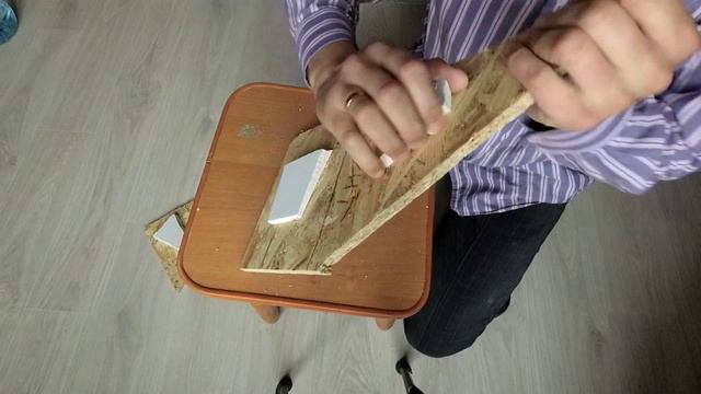 Эксперимент! Сумасшедшая липучка! Гипсовый камень на ОСБ! Грунтовка это развод! смотреть онлайн