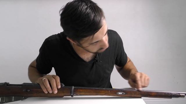 Царская трехлинейная винтовка Ижевск 1916 / Tzars Mosin-Nagant rifle Izevsk 1916