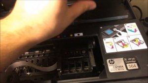 Hp Photosmart 5510 HOW TO FIX/ Not Printing Black