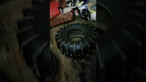 Новые шины на каракат#шины нарезка шестерня#карат на шинах с на резкой шестерня