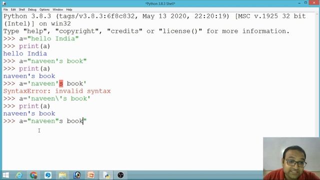 Python Fundamentals || Part-1 || Class-XI || Hindi