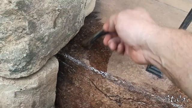 Беседка печь барбекю из арт бетона , лак по камню смотреть онлайн