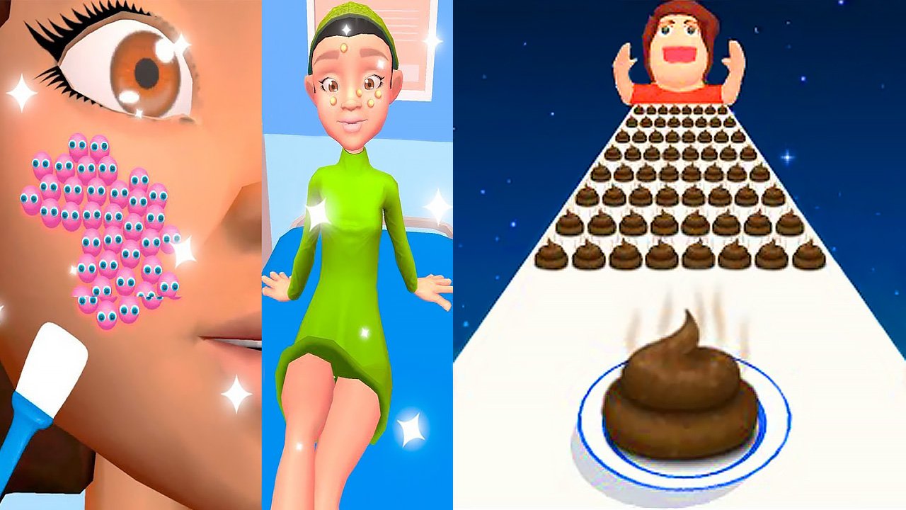 Мобильные игры Parasite Cleaner и Pancake Run  прохождение, геймплей и новые уровни для Android и iO смотреть онлайн