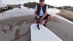 Обзор sup board с мотором 5 kW , первый ежемесячный стрим по комментариям